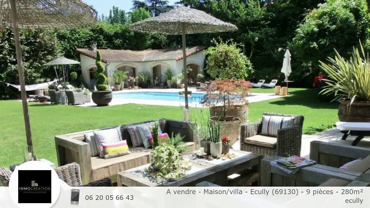 A vendre - Maison/villa - Ecully (69130) - 9 pièces - 280m²