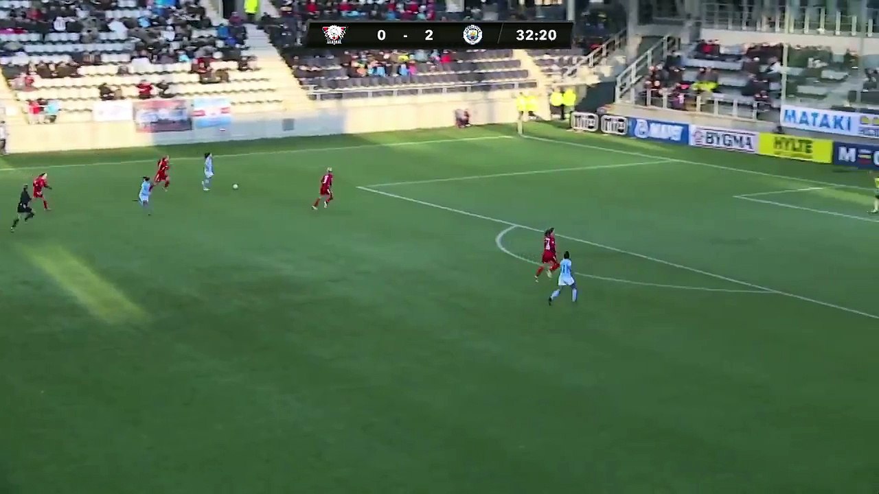Georgia Stanway Goal - Linköpings W 0-3 Manchester City W [0-5 on agg.] 28/03/18