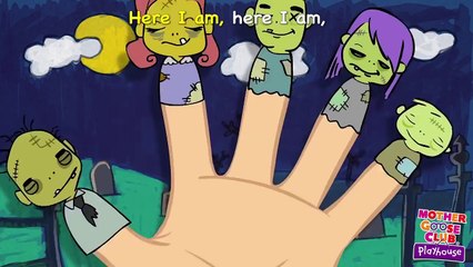 Halloween Songs | Finger Family | Monster Finger Family | Mother Goose Club Playhouse Kids Song
