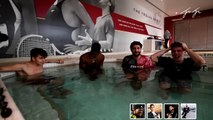 JuJu Smith-Schuster NFL Cold Tub Challenge