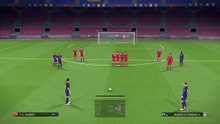 PES easy free kick