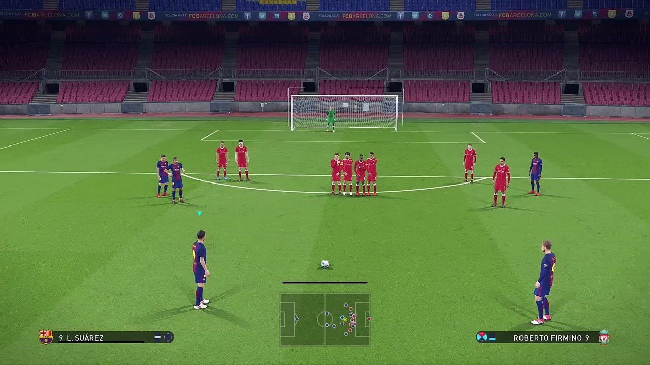 PES easy free kick