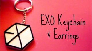 EXO Keychain & Earrings