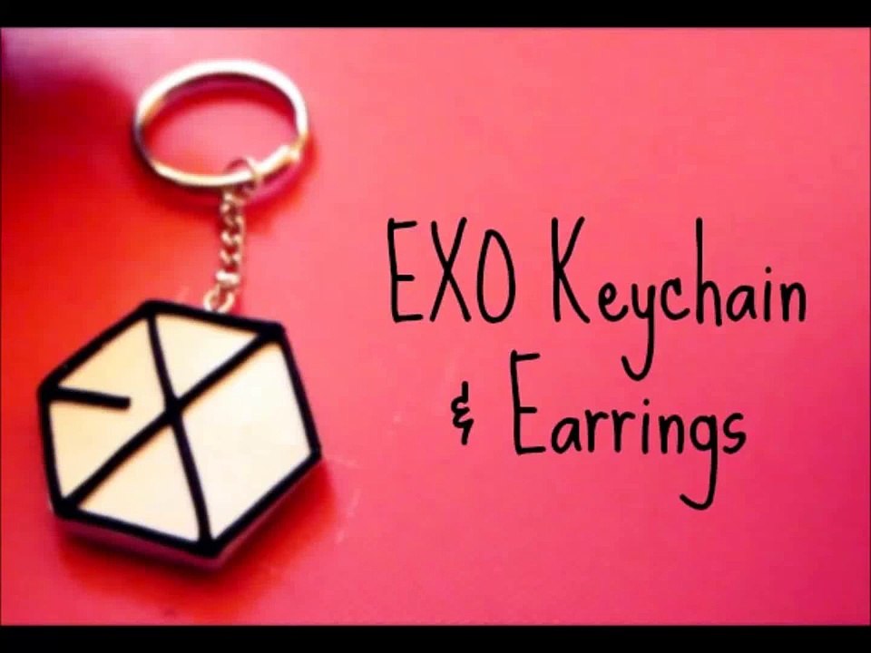 EXO Keychain & Earrings