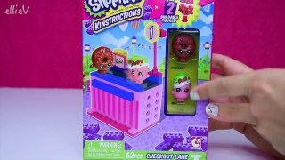 Shopkins Kinstructions Checkout Lane Build Review Silly Play - Kids Toys