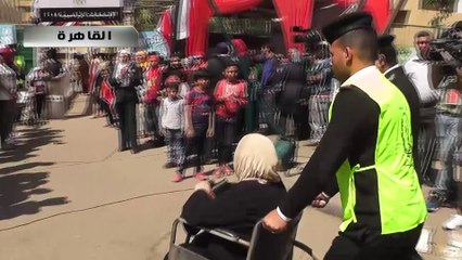 فيديو.. الشرطة فى خدمة الناخبين نقلتهم على مدار 3 أيام للجانهم