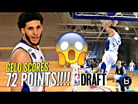 LiAngelo Ball SCORES 72 POINTS & DECLARES FOR NBA DRAFT In Lithuania!!!