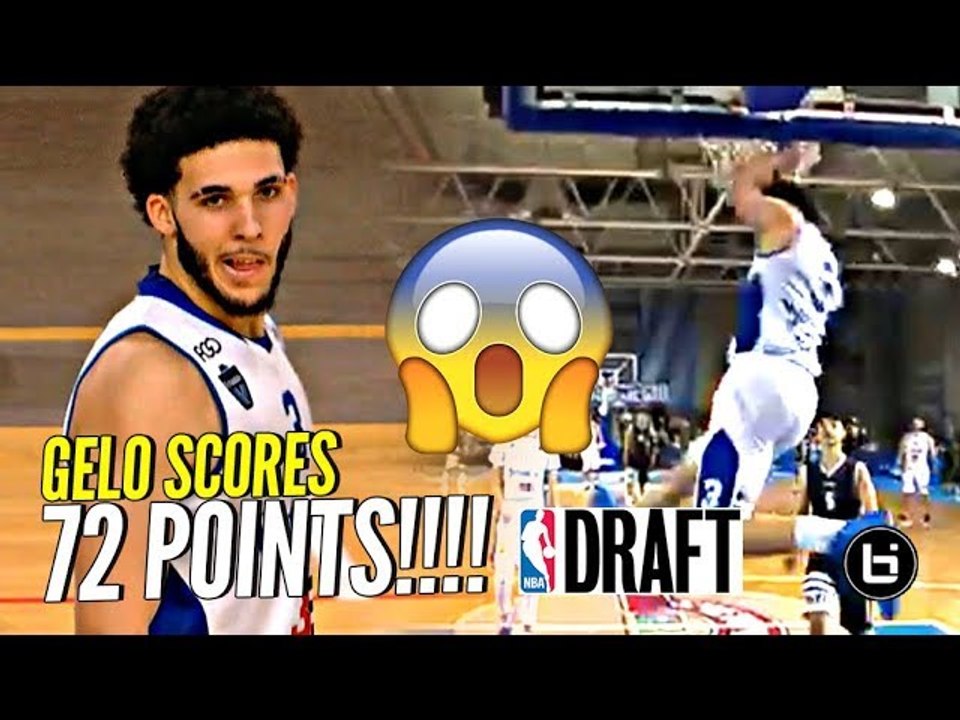 LiAngelo Ball SCORES 72 POINTS & DECLARES FOR NBA DRAFT In Lithuania!!!