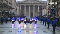 Homenaje nacional a gendarme francés que dio su vida en atentado
