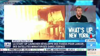 What's up New York: la start-up Launcher développe des fusées pour lancer des satellites miniaturisés dans l’espace - 28/03
