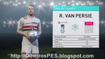 PES 2018 - Combinação de Olheiros para contratar R. Van Persie do Feyenoord Rotterdam