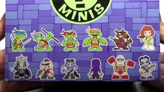 Teenage Mutant Ninja Turtles Mystery Minis Blind Box Opening Part 1