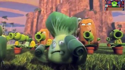 Plantas vs zombies animado 3D # 2 anime