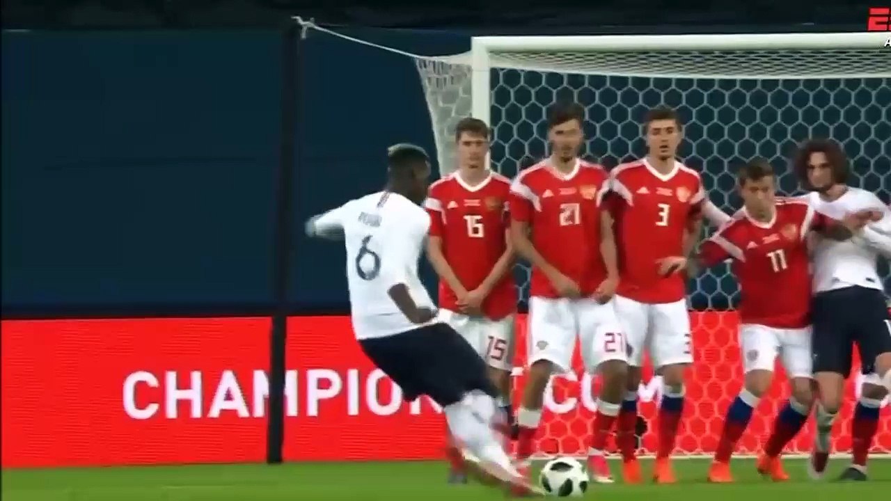 Rússia 1 x 3 França 27/03/2918.