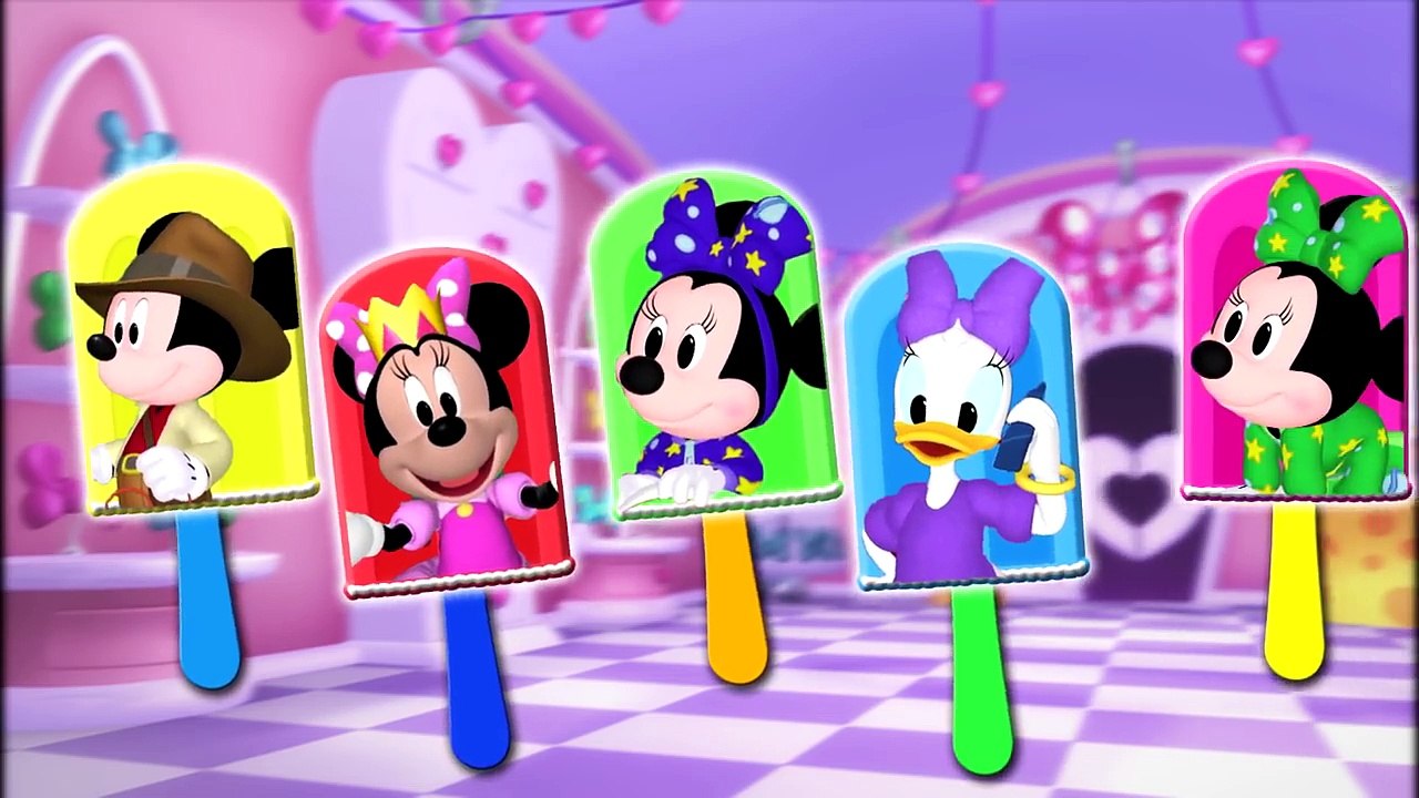 Minnies Bow Toons Ice Cream Finger Family Nursery Rhyme