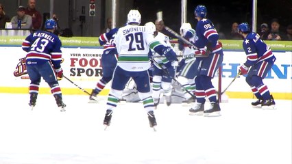 AHL Utica Comets 3 at Rochester Americans 2