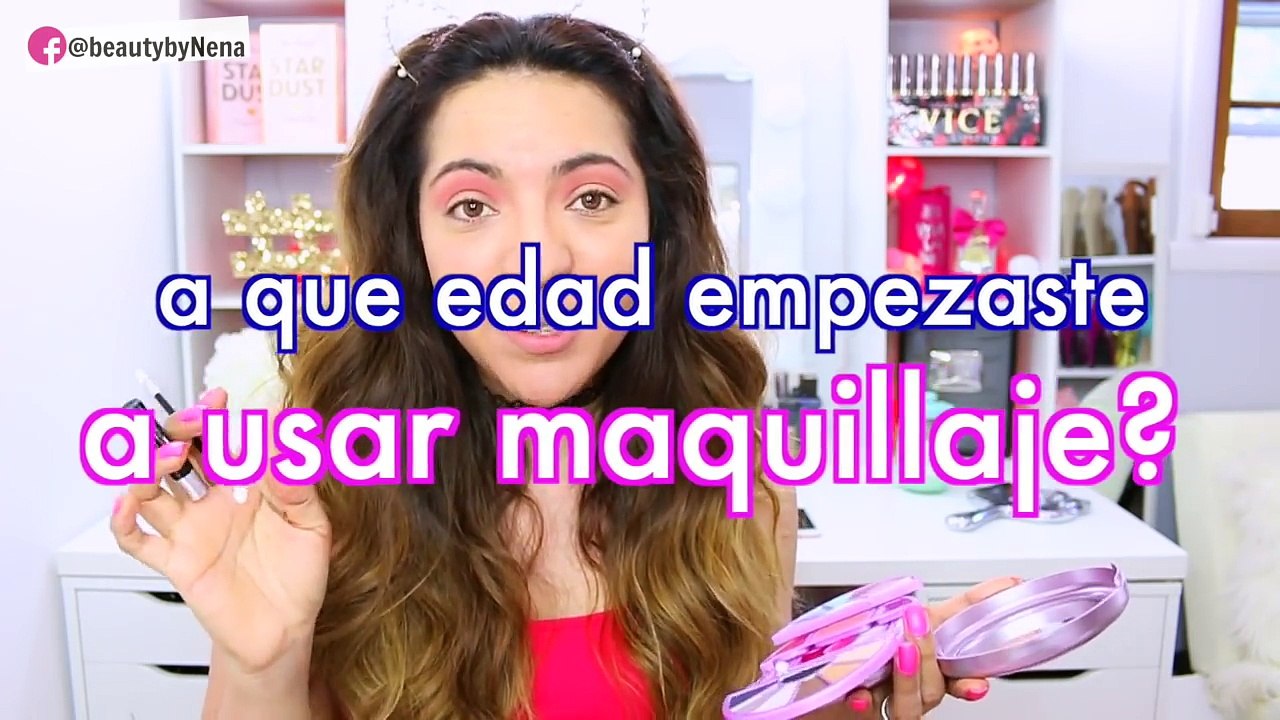 RETO CON MAQUILLAJE DE NIÑAS colab con Leynuit ♥BeautybyNena