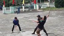 Fighting martial arts of the police of Vietnam