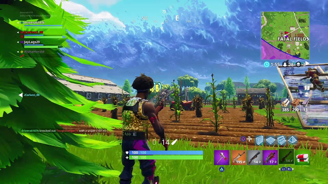 Hunting rifle = god
