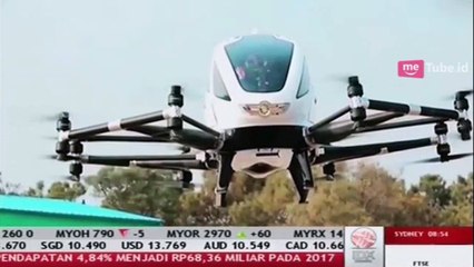Ehang Mulai Pasarkan Drone Pengangkut Manusia di 2018