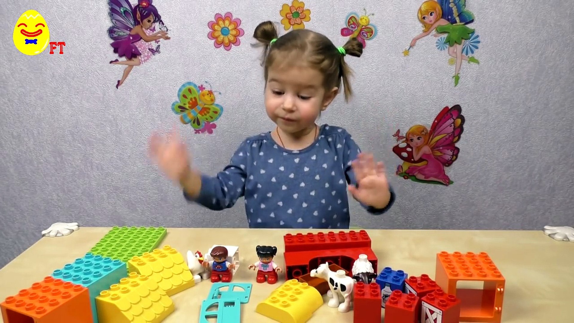 ⁣Lego Duplo Farm Animals. Играем в конструктор Лего Ферма