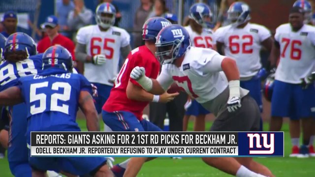Giants Want Two First Rounders for Odell Beckham Jr.