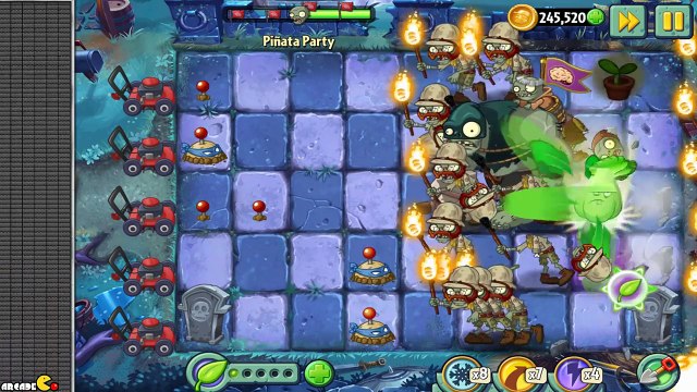 Plants vs Zombies 2 - Deadly Dark Ages Pinata Party 4/21! PVZ 2