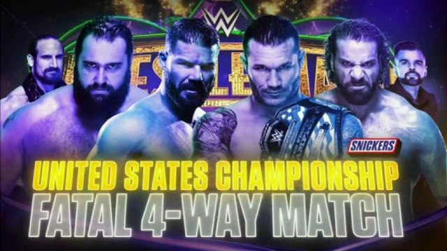 WWE 2k18 Wrestlemania 34 Randy Orton Vs Bobby Roode Vs Jinder Mahal Vs Rusev United States Champion