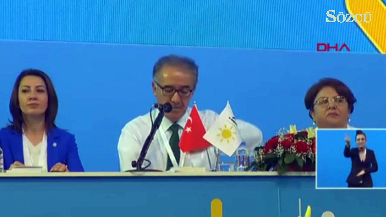 İYİ Parti kongresinde Abdüllatif Şener sürprizi