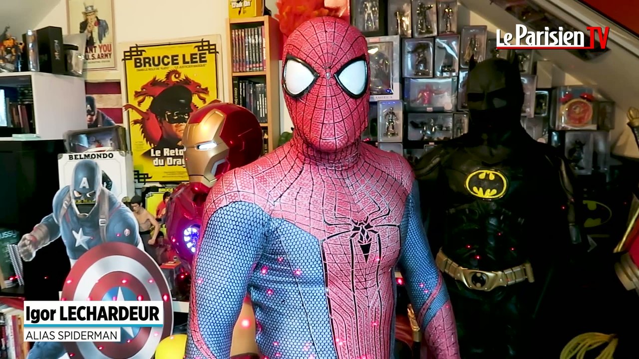 Spiderman au chevet des enfants malades