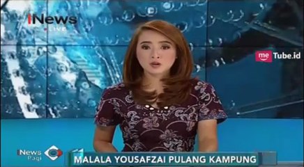 Peraih Nobel Perdamaian Malala Yousafzai Pulang ke Pakistan