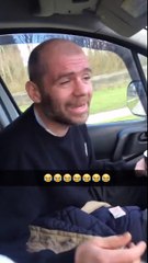 He might have had a headache after this!
