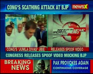 Congress mocks BJP by releasing a spoof video on twitter for not keeping promises they made