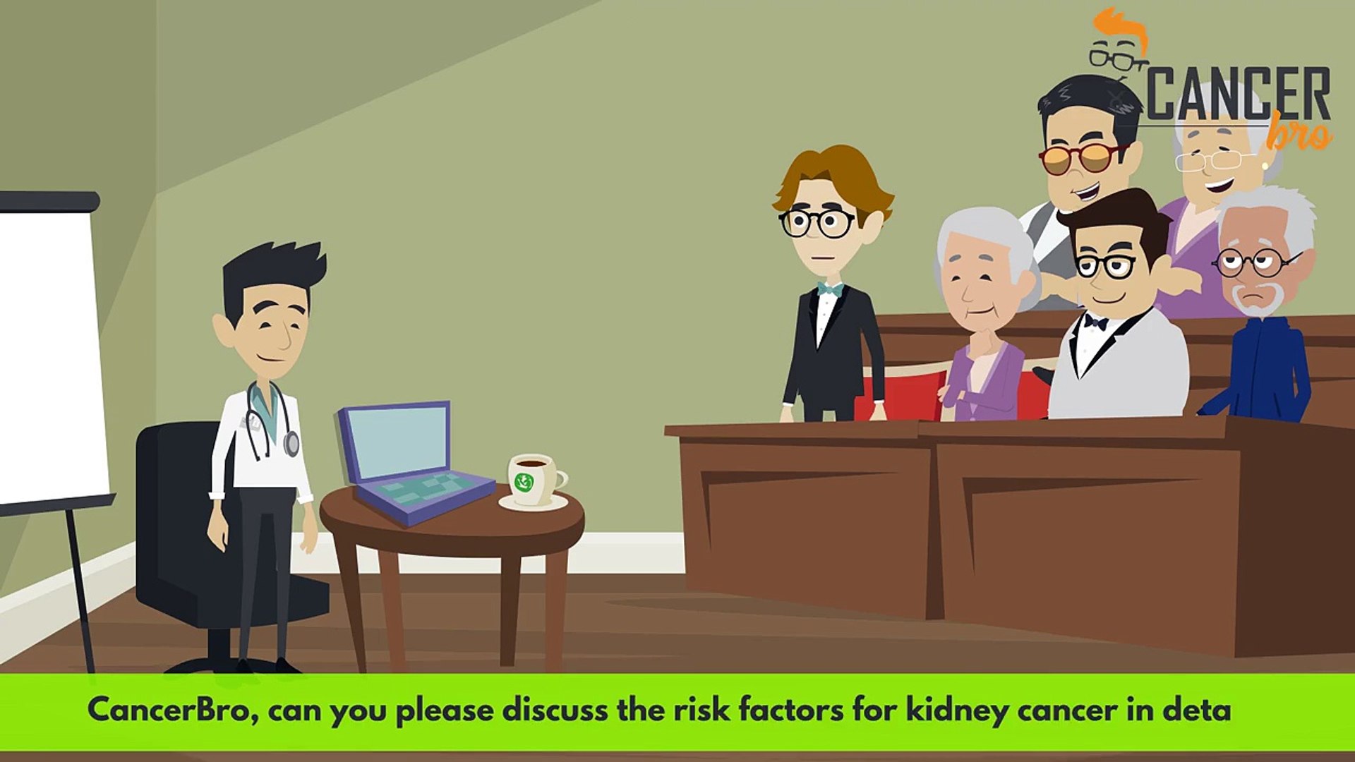 ⁣CancerBro explains kidney cancer risk factors