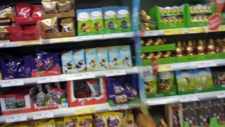 Checking the Easter Chocolate Eggs: Kinder, 1D, Batman, Mickey etc.