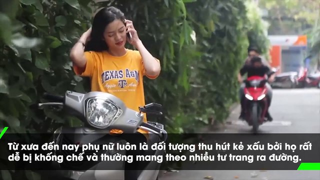 Những cách đơn giản giúp cánh chị em phòng vệ khi bị kẻ xấu tấn công