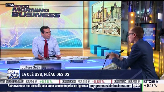 Anthony Morel: La clé USB, fléau des directeurs de systèmes informatiques (DSI) - 29/03