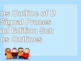 Schaums Outline of Digital Signal Processing 2nd Edition Schaums Outlines 91ebe45d