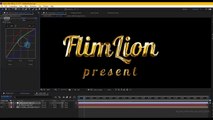 After Effects Tutorial- Gold Particles Text Effects in After Effects -  No Third Party Plugin