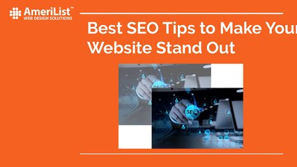 Best SEO Tips to Make Your Website Stand Out