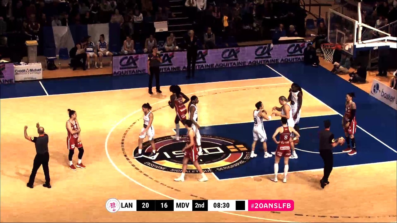 LFB 17/18 - J20 : Basket Landes - Mondeville