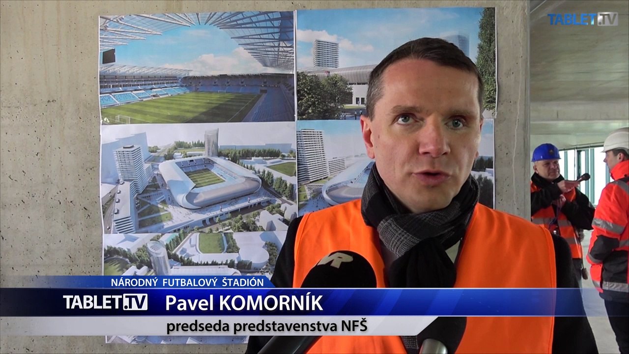 Národný futbalový štadión majú kompletne dokončiť do konca roka 2018