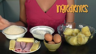 Receta de Croquetas de Papa Rellenas con Jamón y Queso