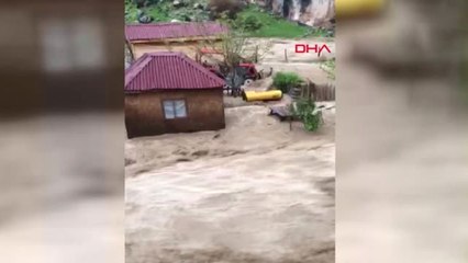 Kayseri Yahyalı'da Sel Baskını -1