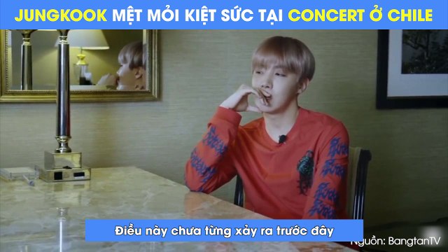 BTS tung video phim tài liệu đầu tiên: fan xót xa khi thấy Jungkook mệt mỏi thở không ra hơi ở Chile