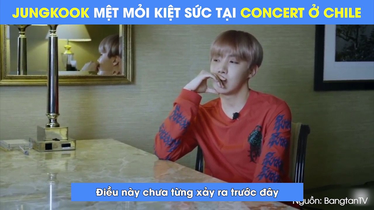 BTS tung video phim tài liệu đầu tiên: fan xót xa khi thấy Jungkook mệt mỏi thở không ra hơi ở Chile
