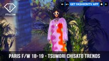 Tsumori Chisato Stylish Trends Paris Fashion Week Fall/Winter 2018-19 | FashionTV | FTV