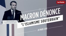 Emmanuel Macron dénonce 