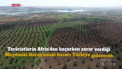 Afrin halkının su sorununu Türkiye çözecek