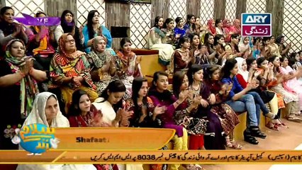 Salam Zindagi With Faysal Qureshi -  Syed Shafaat Ali & Najia - 29th March 2018